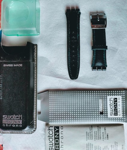 Cinturino pelle swatch swiss - cinturino,